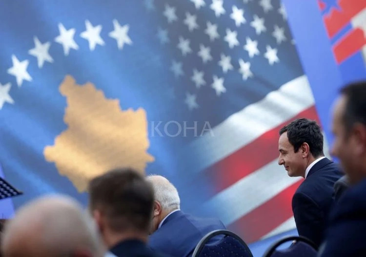 Albin Kurti, SHBA - Kosova