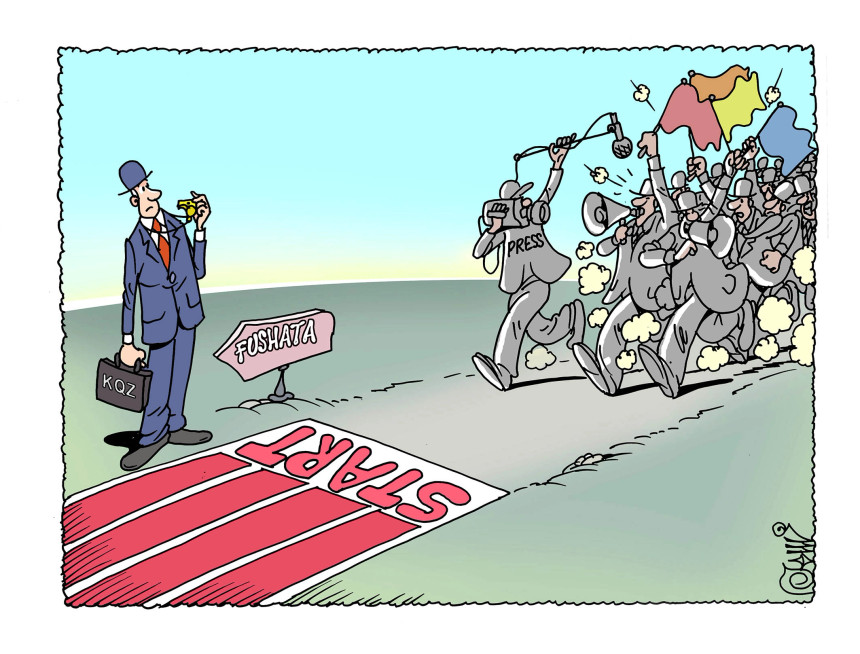 Karikatura e Ditës - Fushata e Zgjedhjeve