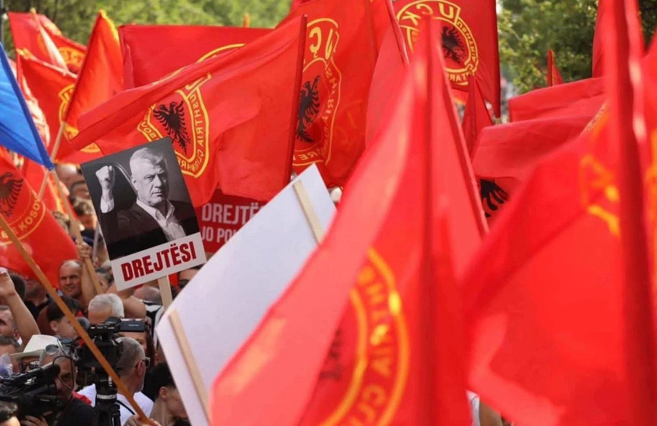 V Tirani napovedan protest v podporo nekdanjim voditeljem UÇK