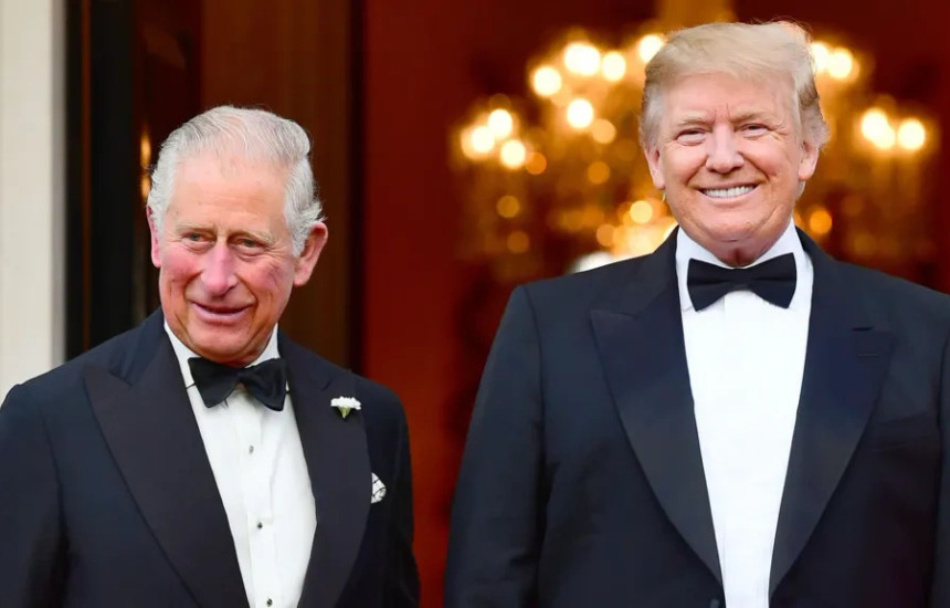 Trump dhe mbreti Charles