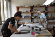Çantat prej lëkure të familjes Kasemi, pjesë e tregut në Tokio