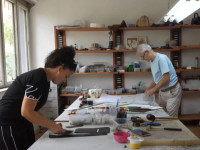 Çantat prej lëkure të familjes Kasemi, pjesë e tregut në Tokio