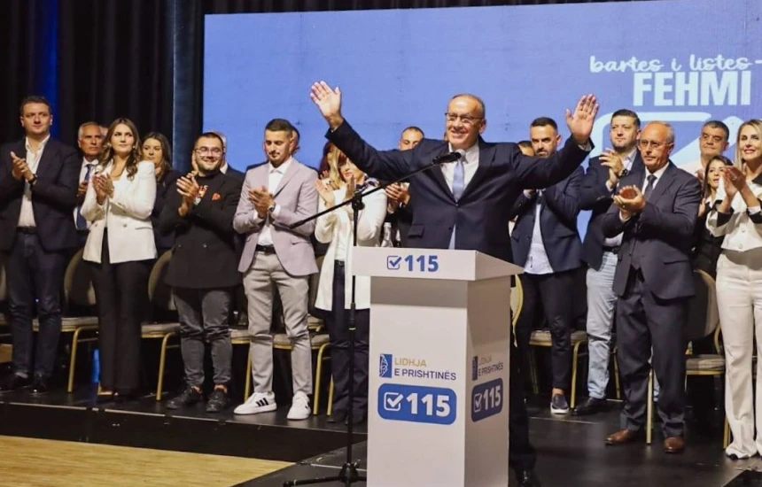 Fehmi Kupina, udhëheqës i Lidhjes së Prishtinës