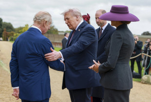 Donald Trump dhe Mbreti Charles