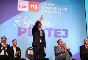 Kandidati i Lidhjes Demokratike të Kosovës për kryetar të Fushë-Kosovës, Besnik Osmani,