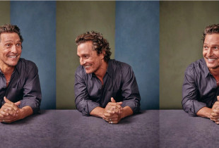 Matthew McConaughey fotografuar nga Derek Shapton/The Guardian