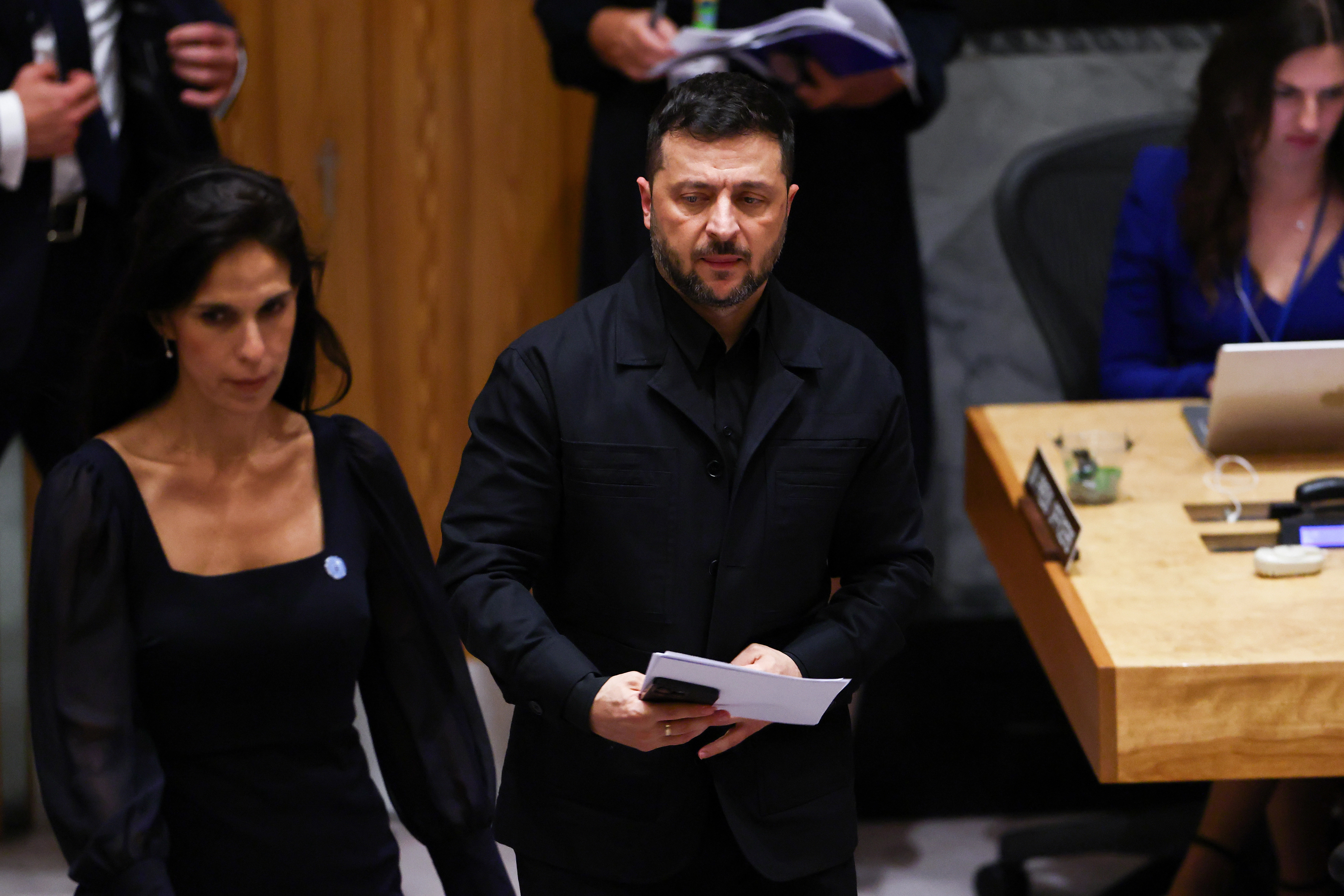 Zelensky i drejtohet OKB-së me fjalim