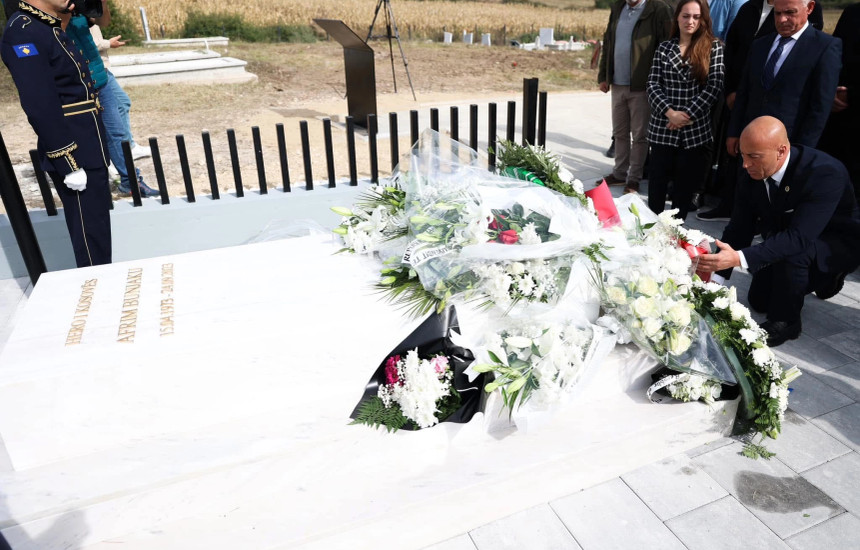 Ramush Haradinaj te varri i Afrim Bunjakut