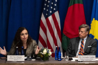 VJosa Osmani dhe Christopher Landau