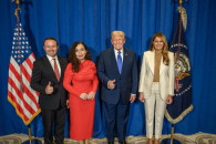 Vjosa Osmani - Donald Trump