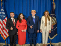 Vjosa Osmani - Donald Trump