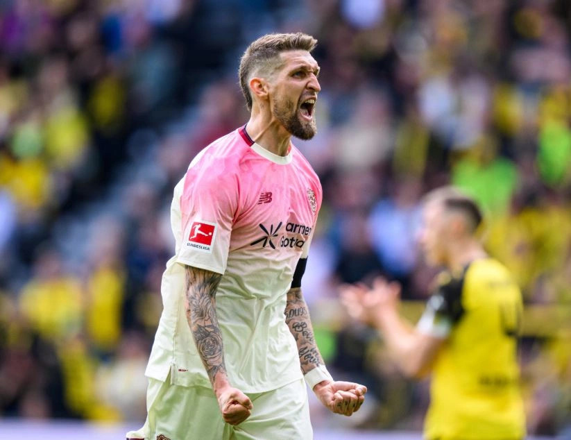 Leverkuseni mposht Dortmundit  i afrohet zonës Champions