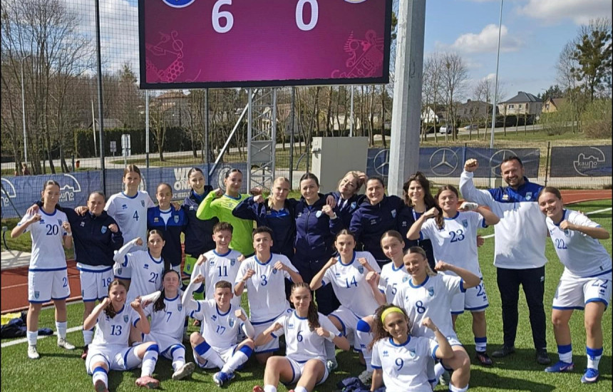 Fitore Fitore 6:0 e futbollisteve të reja të Kosovës - KOHA.net