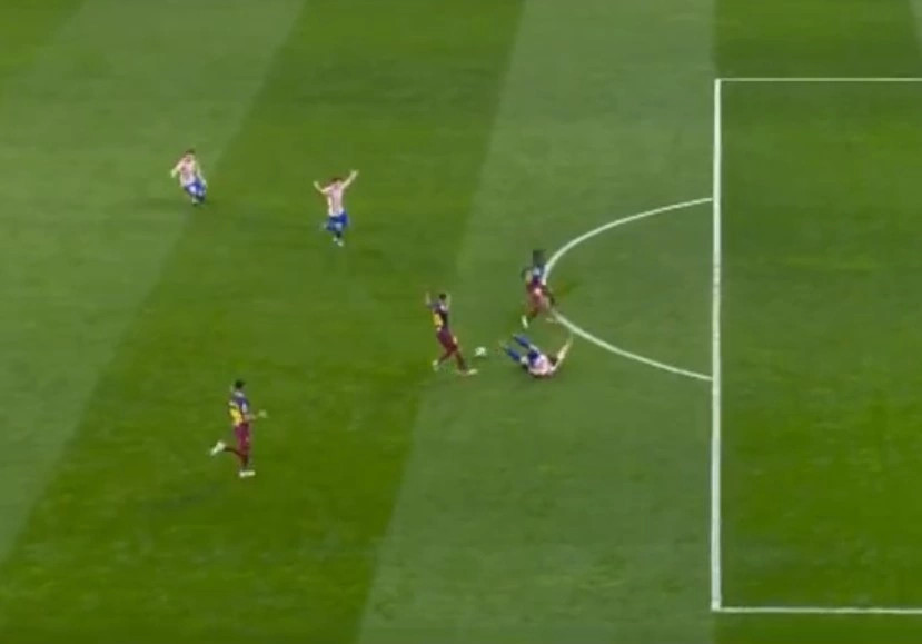 Përjashtohet Garcia  Barça me një lojtar më pak në fushë