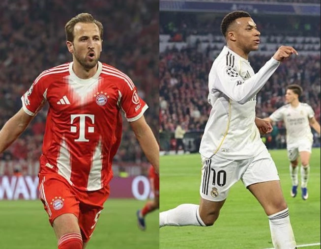 Harry Kane - Kylian Mbappe