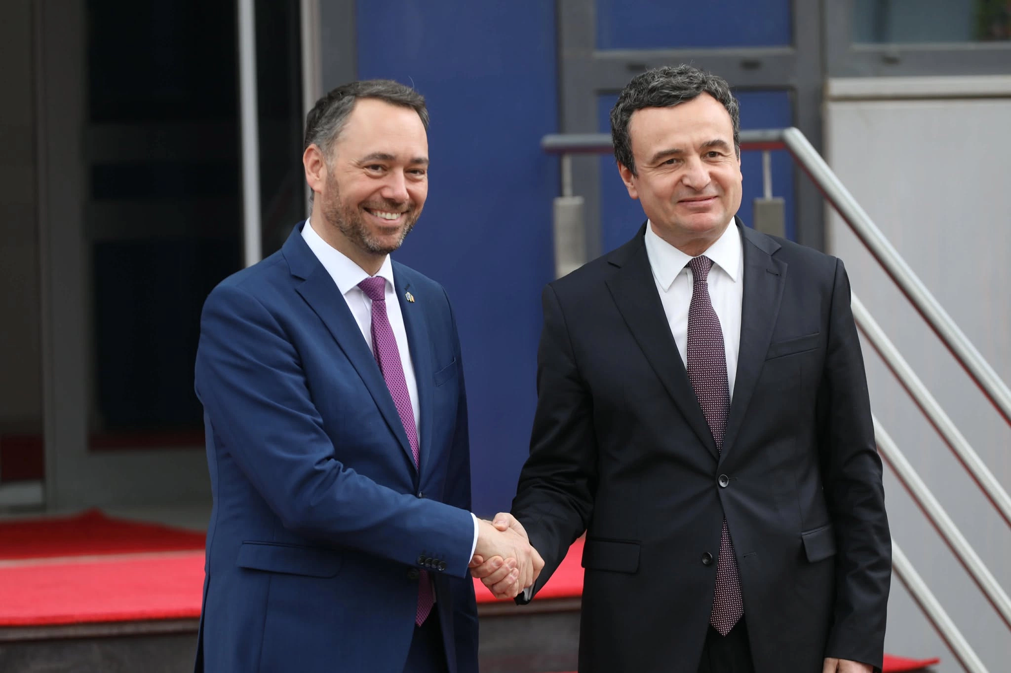 Maxime Prévot dhe Albin Kurti