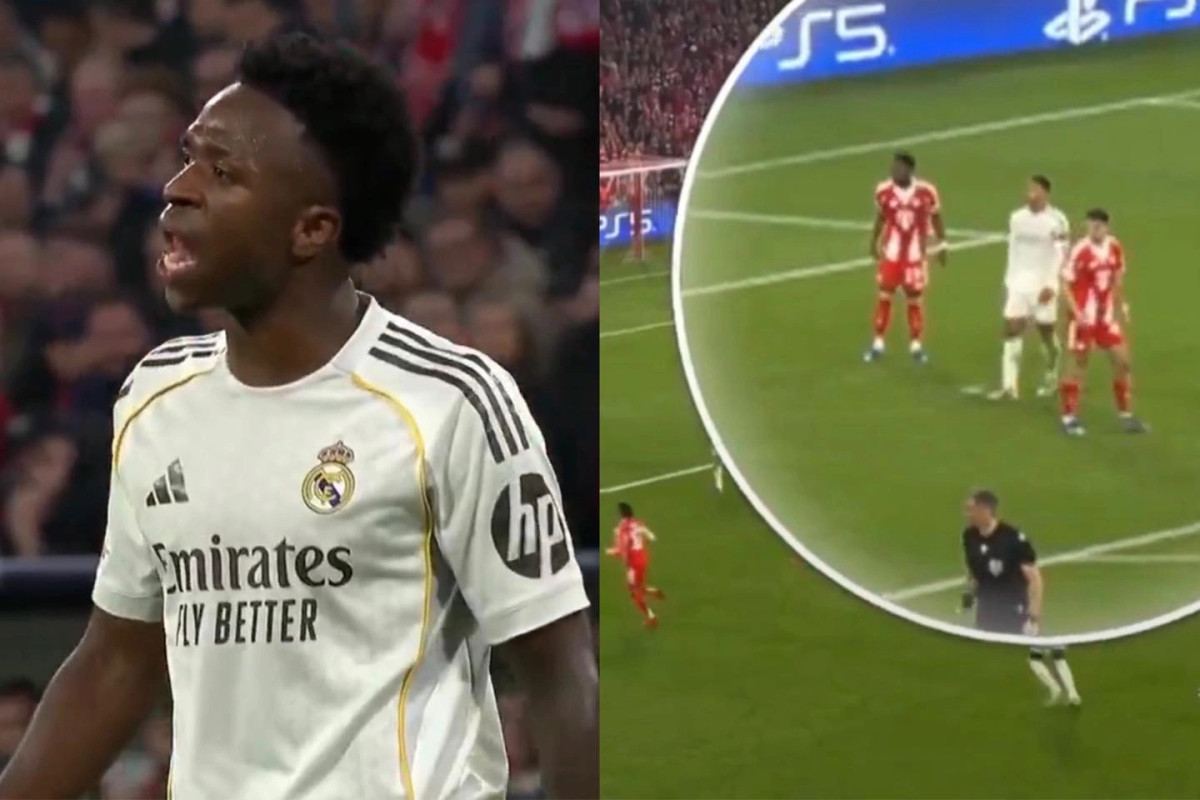 Momente tensioni mes Viniciusit e Bellinghamit