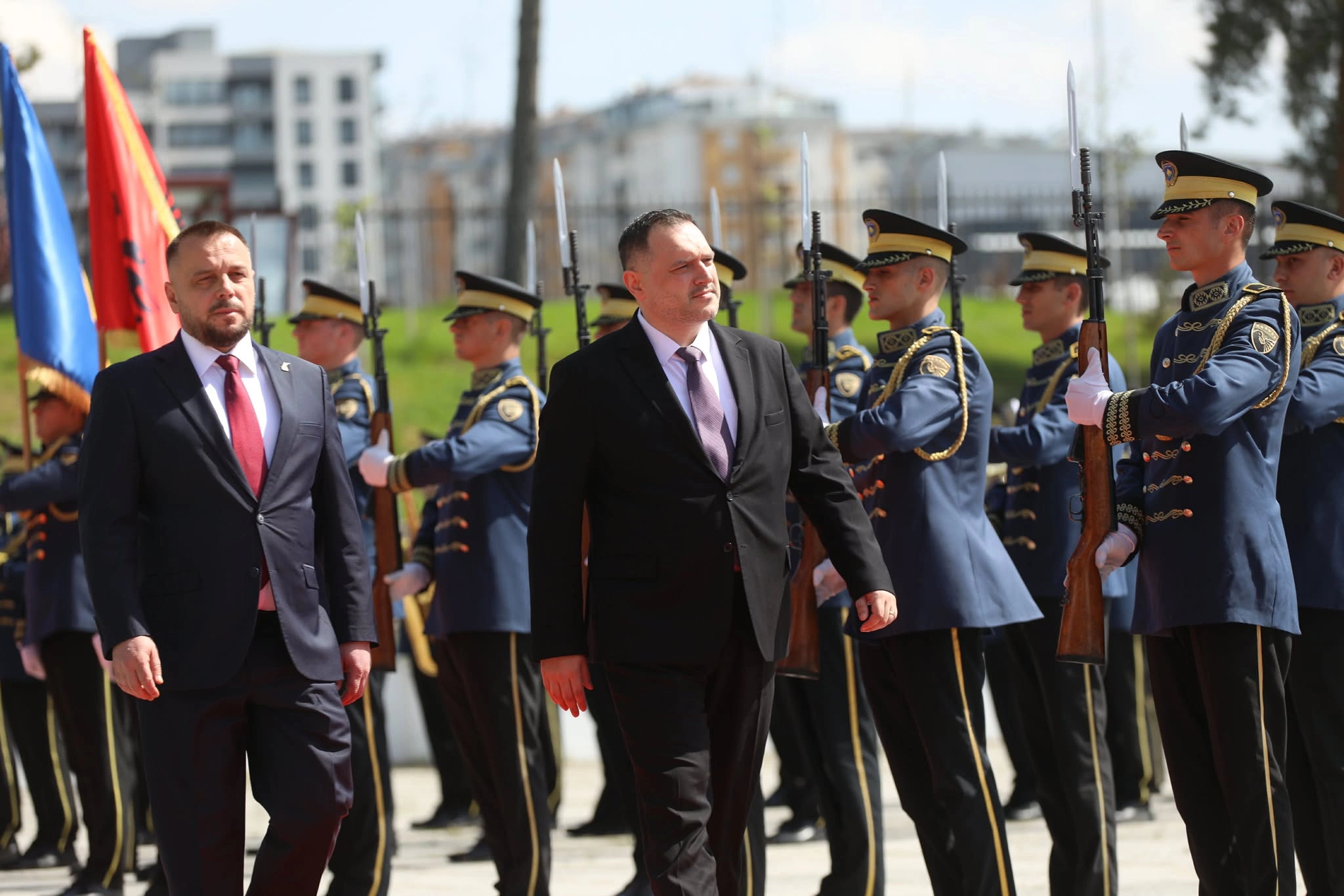 Ermal Nufi dhe Ejup Maqedonci