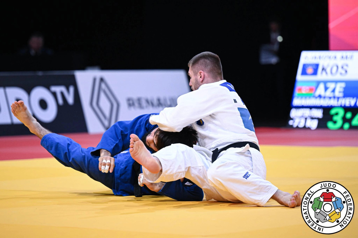 Tjetër fitore me Ippon  Gjakova një fitore larg medaljes evropiane