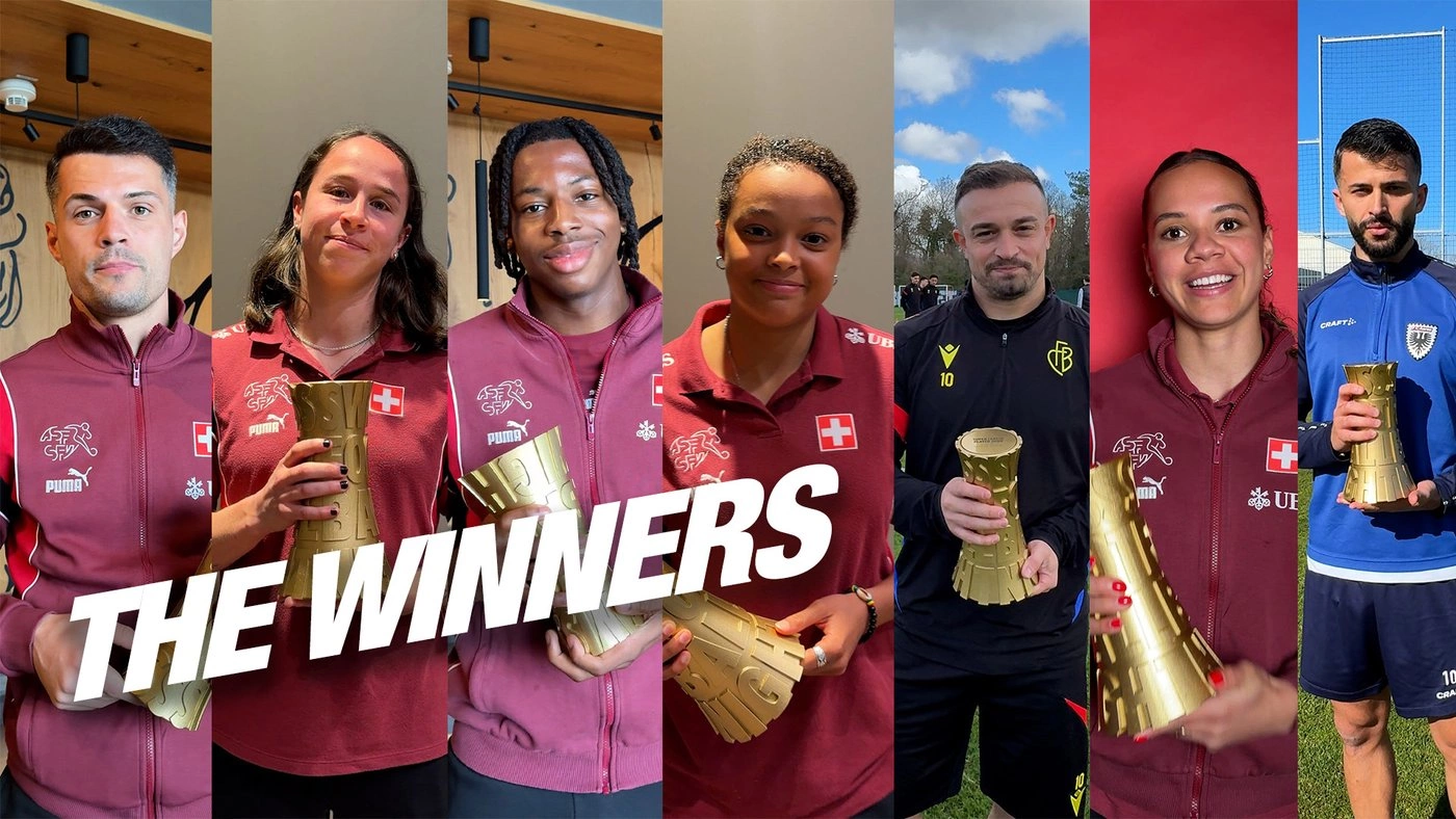 Xhaka e Shaqiri fitojnë çmimet kryesore në Zvicër