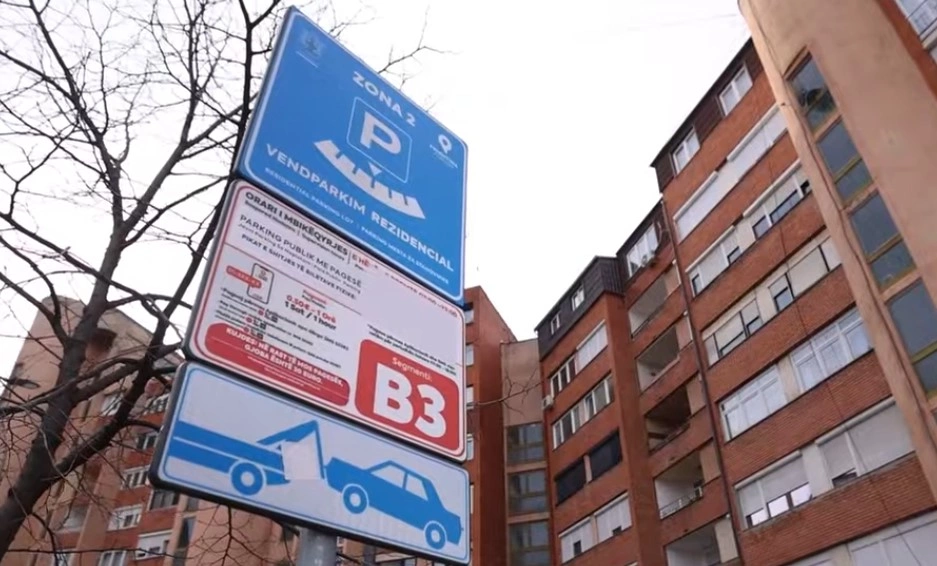 Prishtina Parking - shenja e parkingut