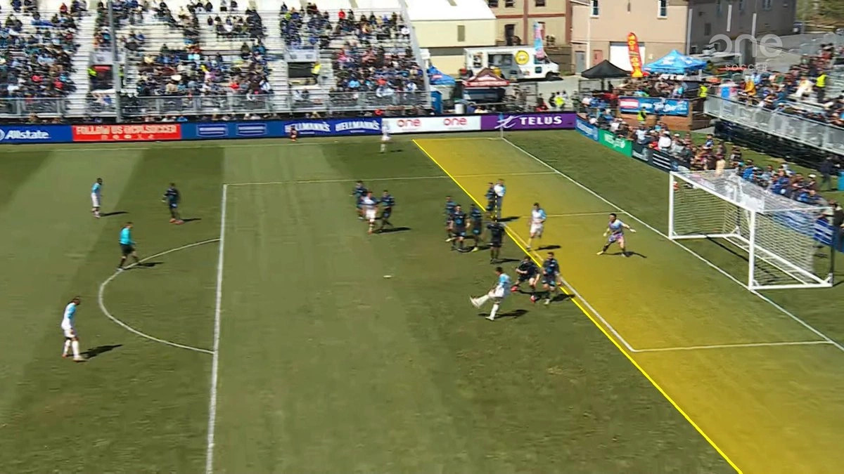 Shënohet goli i parë me rregullin  ofsajd i qartë   që po testohet në Kanada