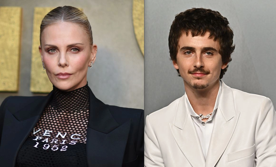 Charlize Theron dhe Timothee Chalamet