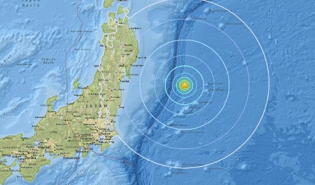 Paralajmërim për cunami pas një tërmeti të fuqishëm në Japoni