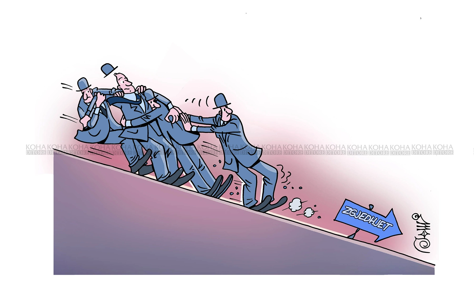 Rrëshqitja drejt zgjedhjeve