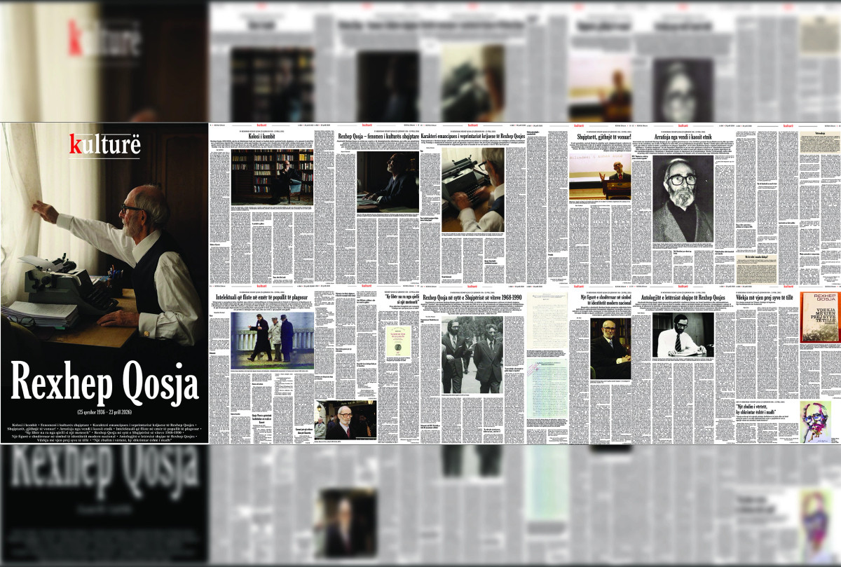 Shtojca për Kulturë e  Kohës Ditore  sjell numrin special dedikuar akademik Rexhep Qosjes