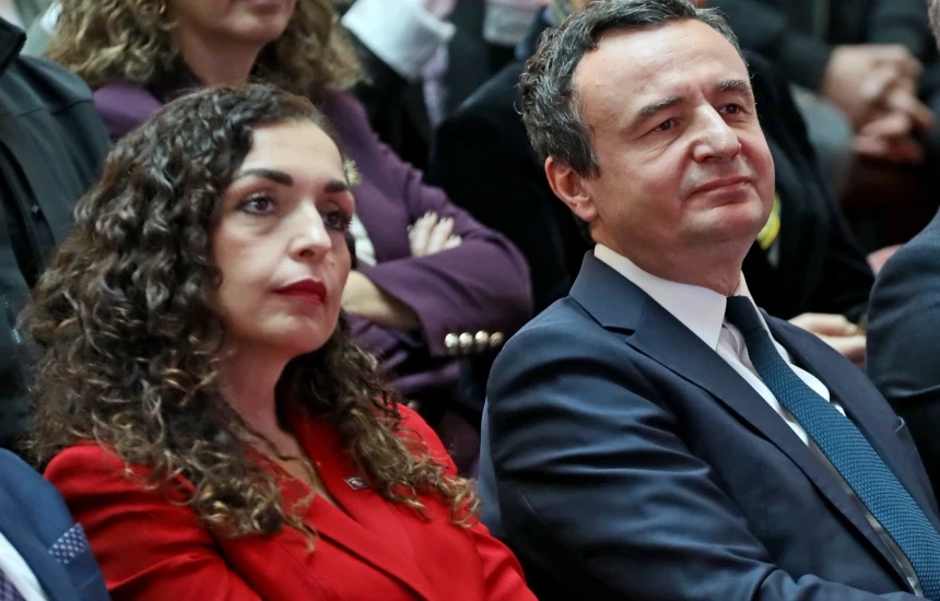 Vjosa Osmani & Albin Kurti