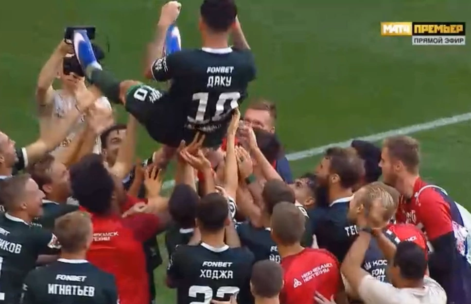 Daku's emotional farewell to Rubin Kazan, his new team is revealed