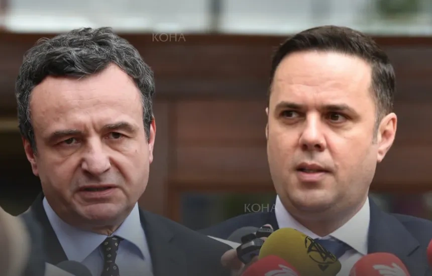 La rencontre Kurti-Abdixhiku dure deux heures et demie.