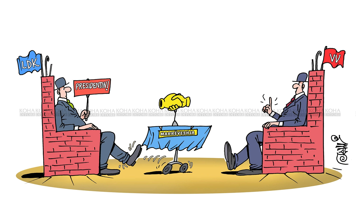 Qëndrimet e betonuara VV-LDK