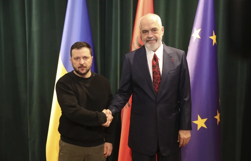 Volodymyr Zelensky & Edi Rama