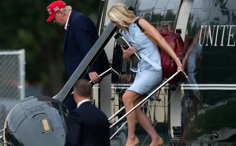 Donald Trump dhe Natalie Harp
