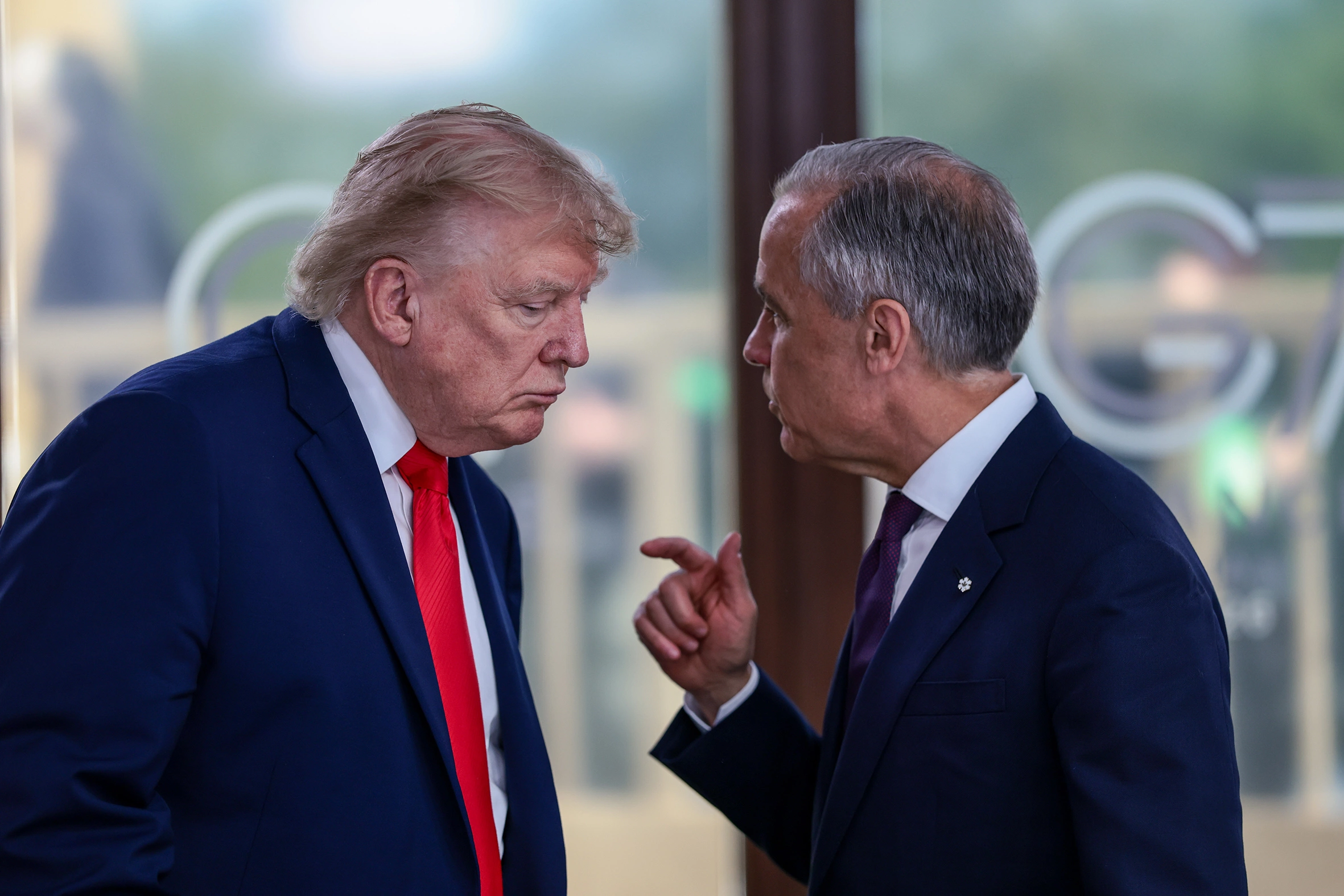 Donald Trump dhe Mark Carney
