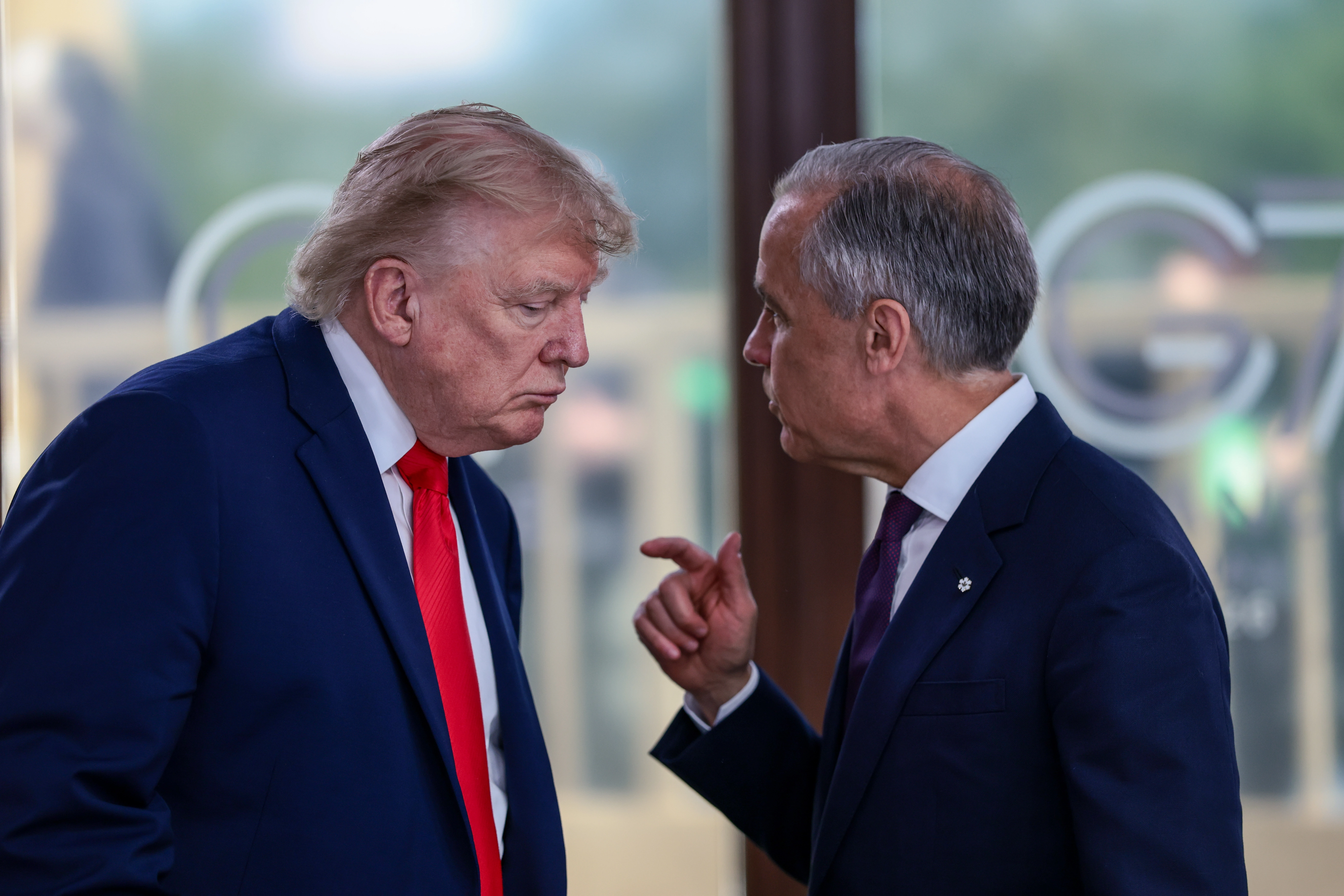 Donald Trump dhe Mark Carney