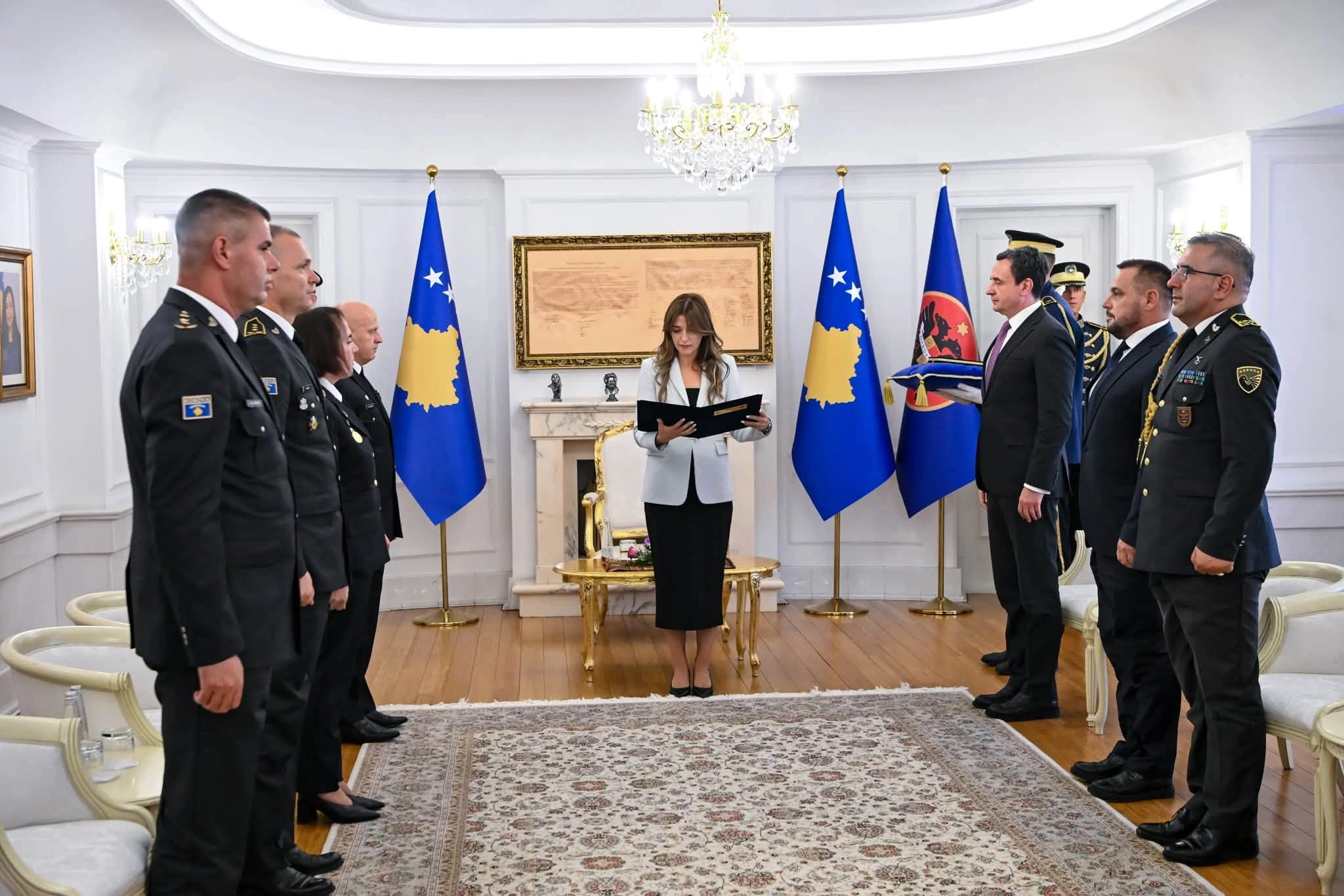 Gradohen tre gjeneralë të rinj të FSK-së