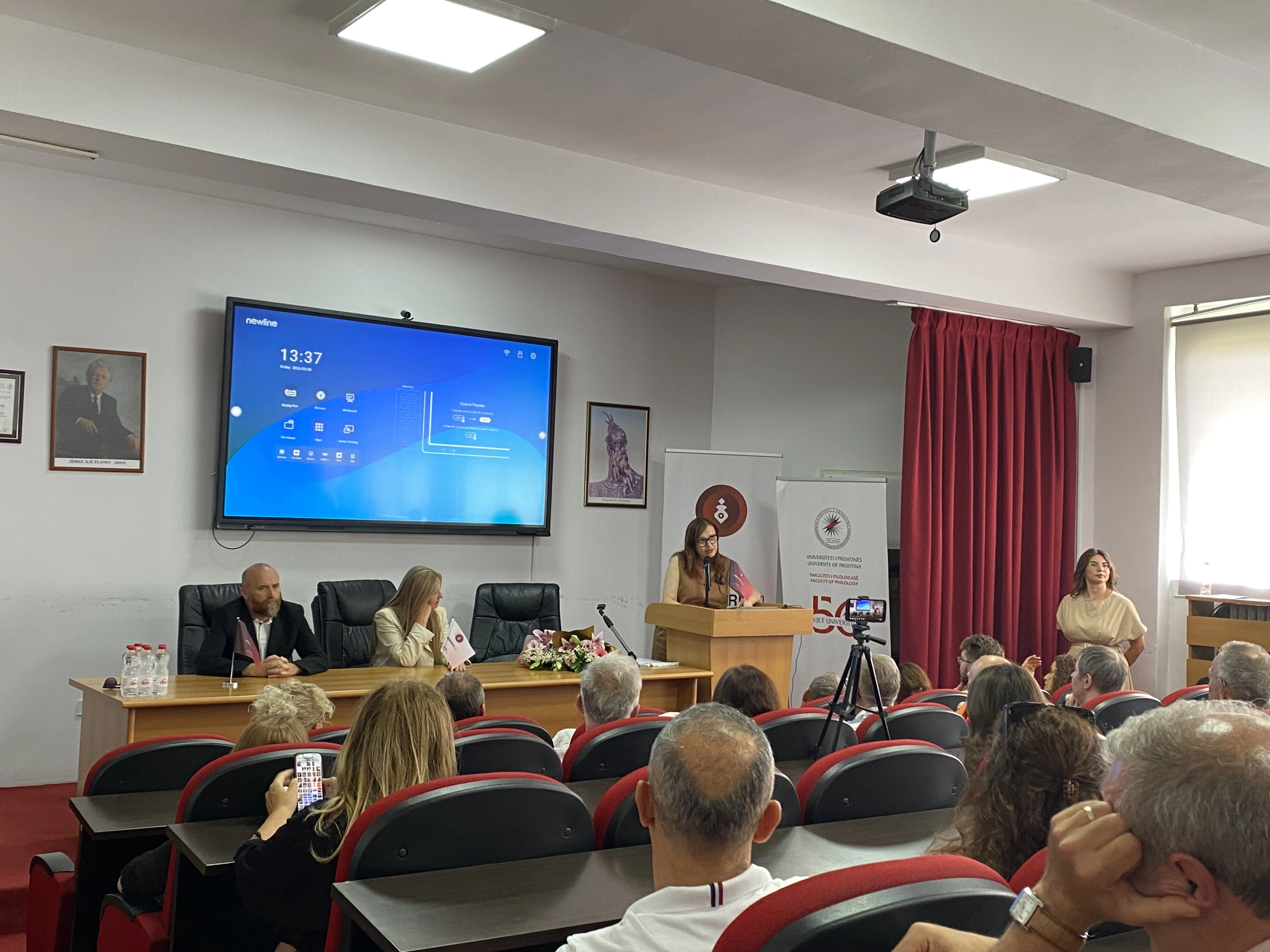 Mbyllja e punimeve të Seminarit është bërë në sallën "Idriz Ajeti" të Fakultetit të Filologjisë