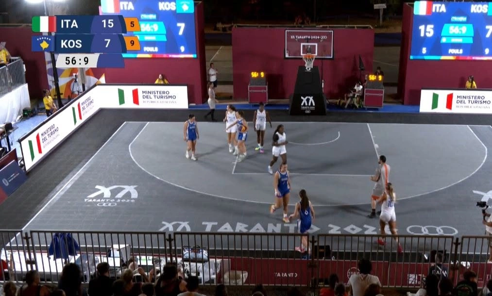 Dy humbjet e Kosovës në basketboll 3x3