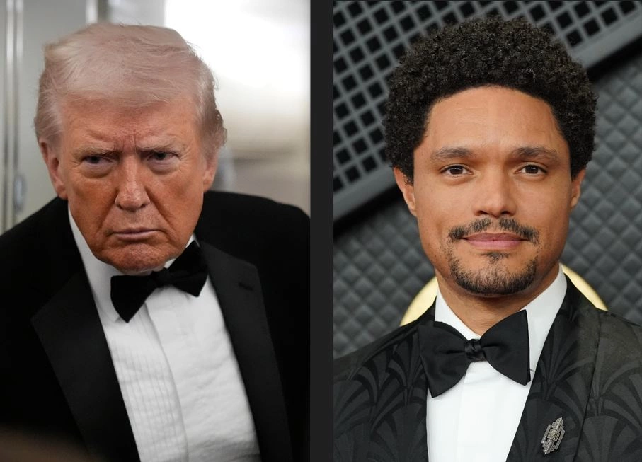 Donald Trump dhe Trevor Noah
