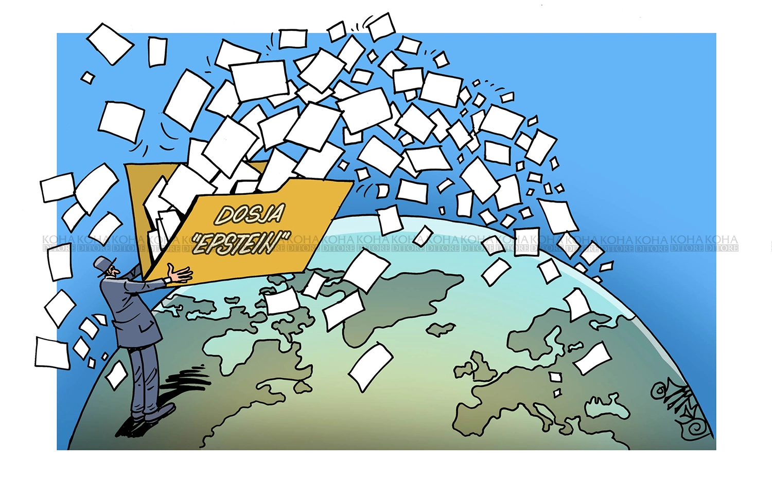 Dosja "Epstein" mbërrin cep më cep botës