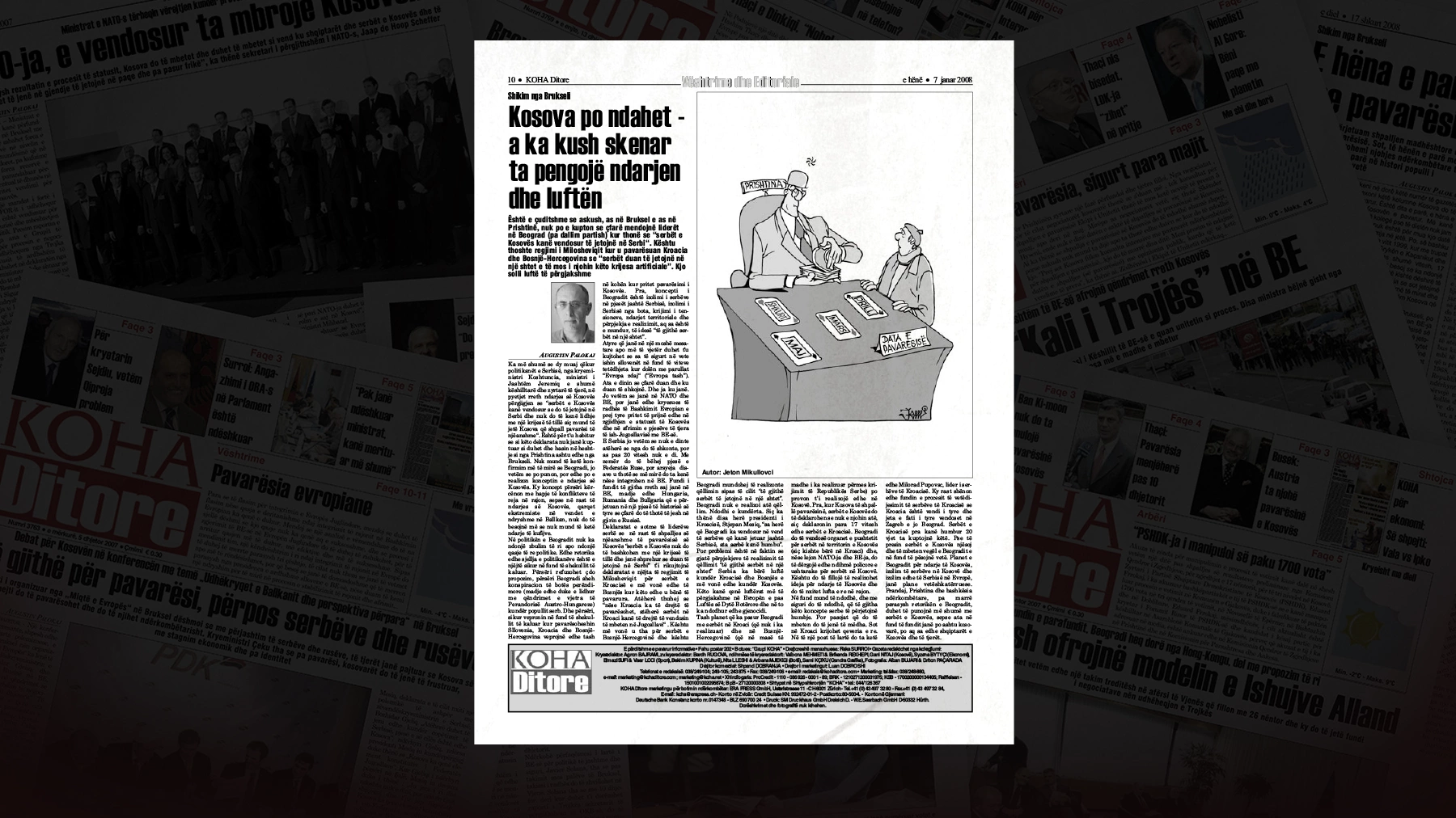 Kosova po ndahet - a ka kush skenar ta pengojë ndarjen dhe luftën