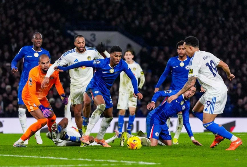 Chelsea ndalet në barazim nga Leedsi