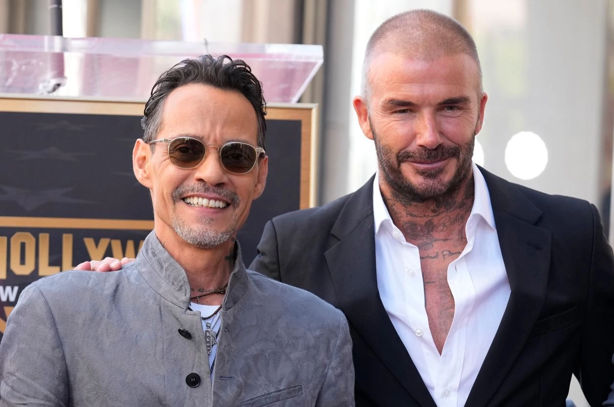 Marc Anthony dhe David Beckham