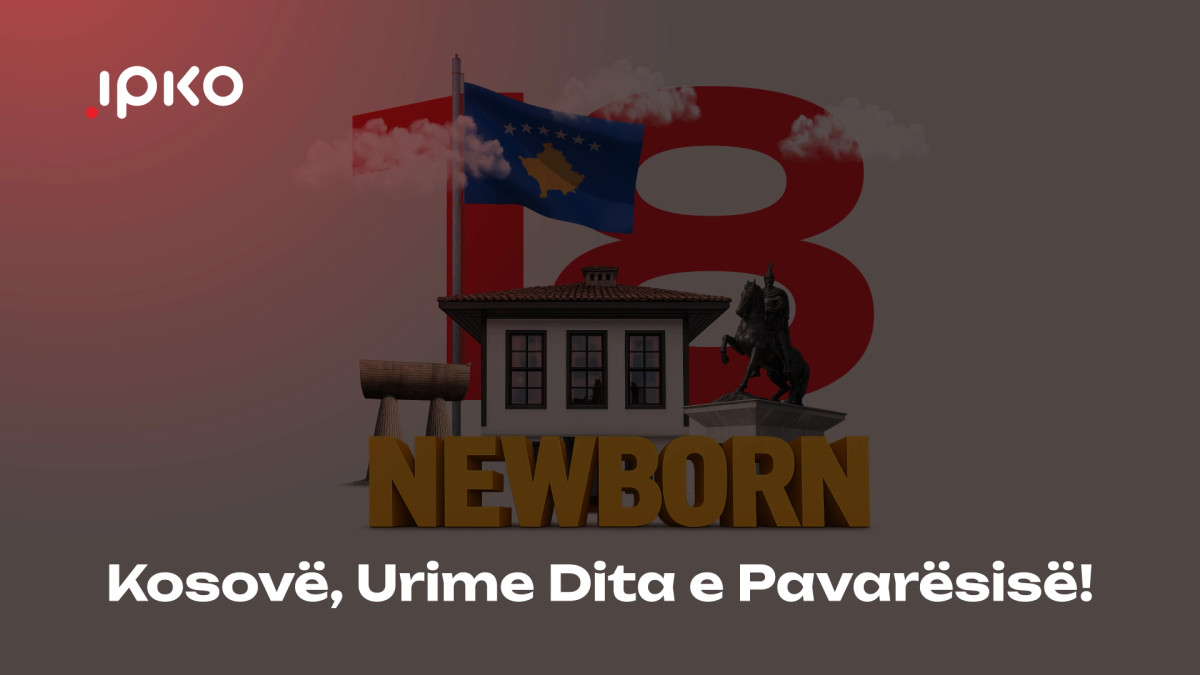 IPKO shpërblen klientët besnikë me 18 GB internet mobil për 18 vjetorin e Pavarësisë