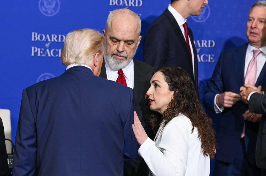 Donald Trump - Vjosa Osmani - Edi Rama