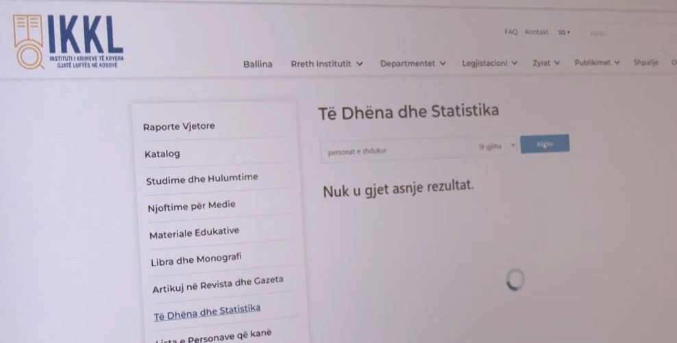 Kosova pa platformë online që dokumenton krimet e luftës