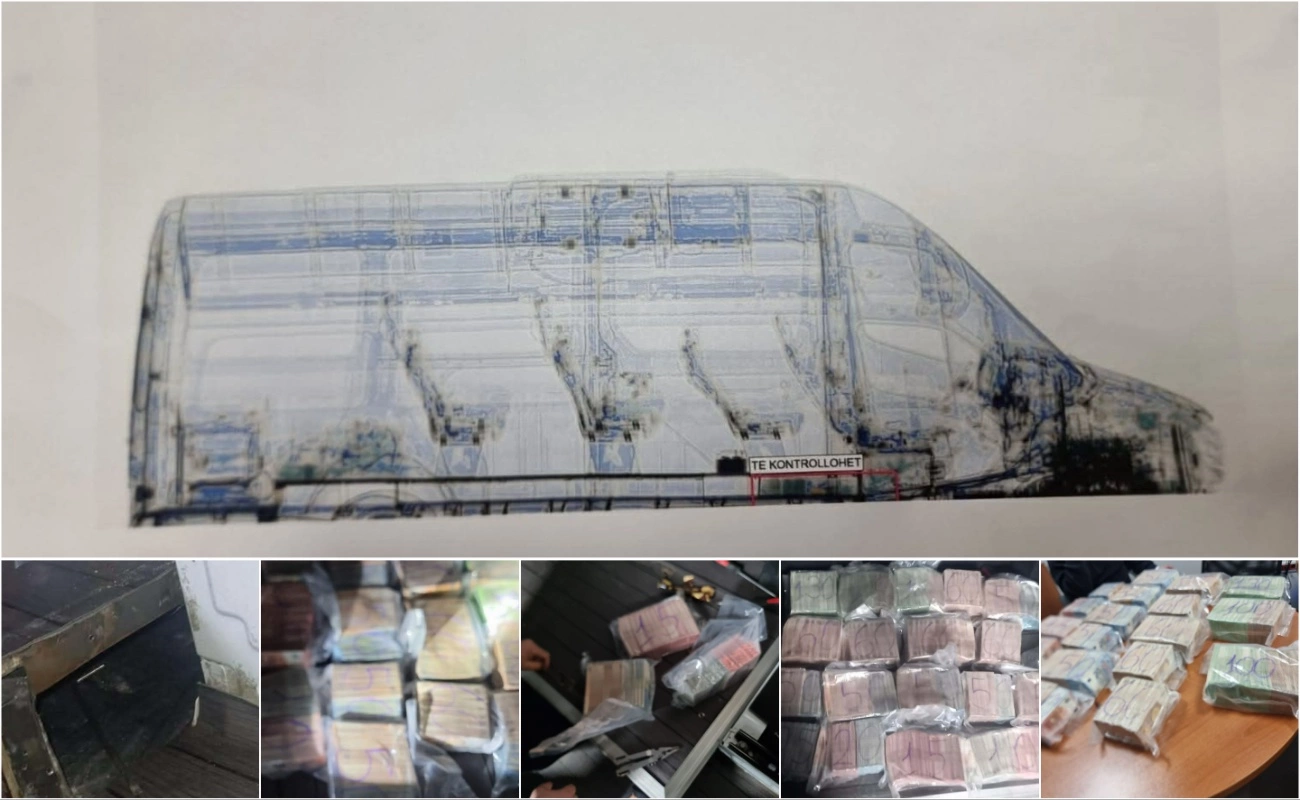 Si u kapën 1 milion euro në kufi?